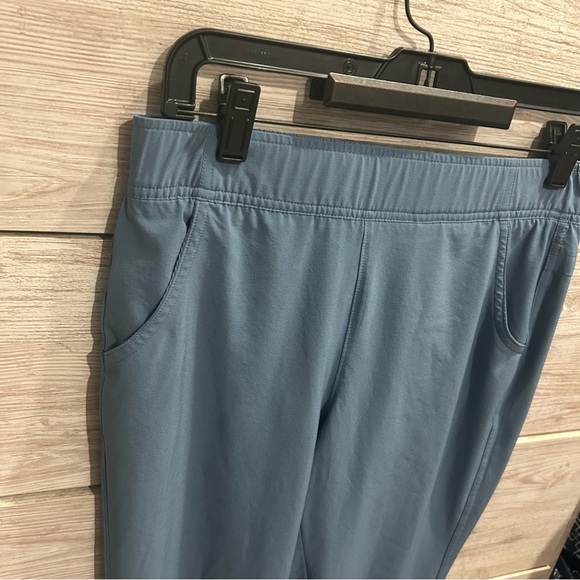 Eddie Bauer Womens Escapelite Jogger Pants Size S Lightweight Blue/Grey - Picture 2 of 6